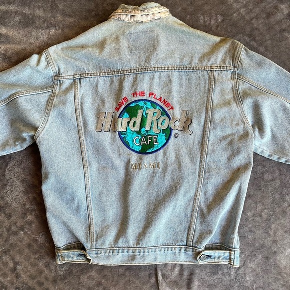 Hard Rock Cafe Other - Vintage Authentic Hard Rock Cafe 1971 Denim Jacket Size Medium - see photos